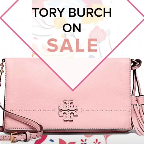 Tory Burch Handbags - ‼️SALE‼️ 🌸Tory Burch Leather Fold over Crossbody